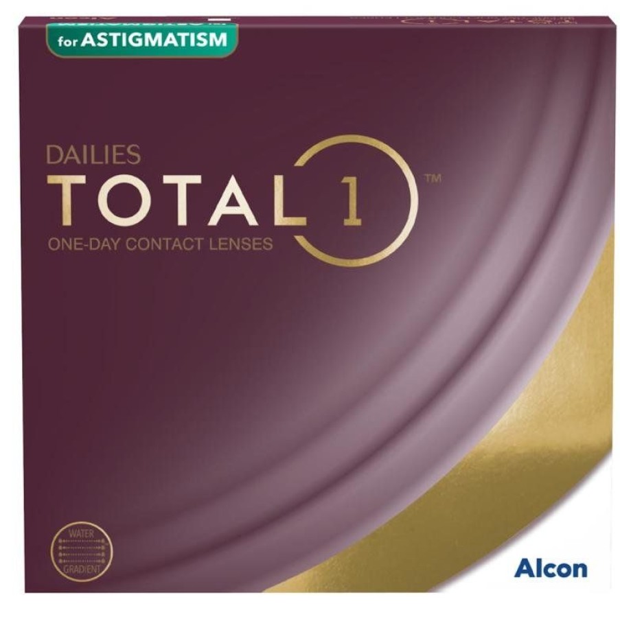 Kontaktlinser DAILIES | Dailies Total1 For Astigmatism 90 Pack