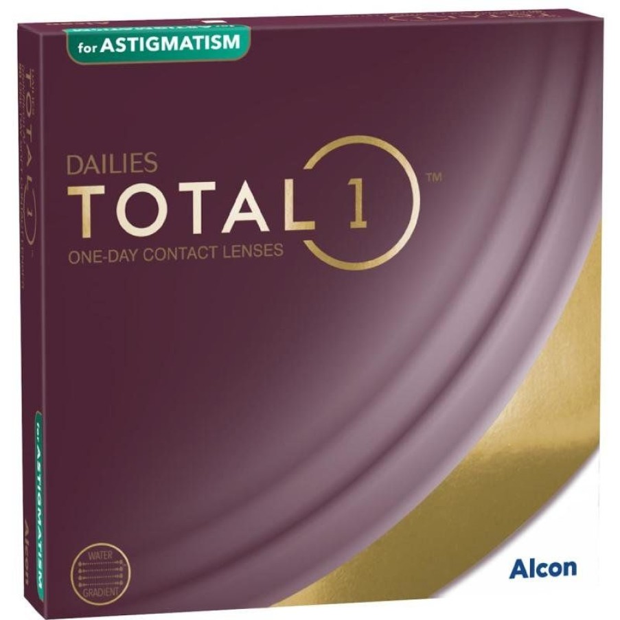 Kontaktlinser DAILIES | Dailies Total1 For Astigmatism 90 Pack