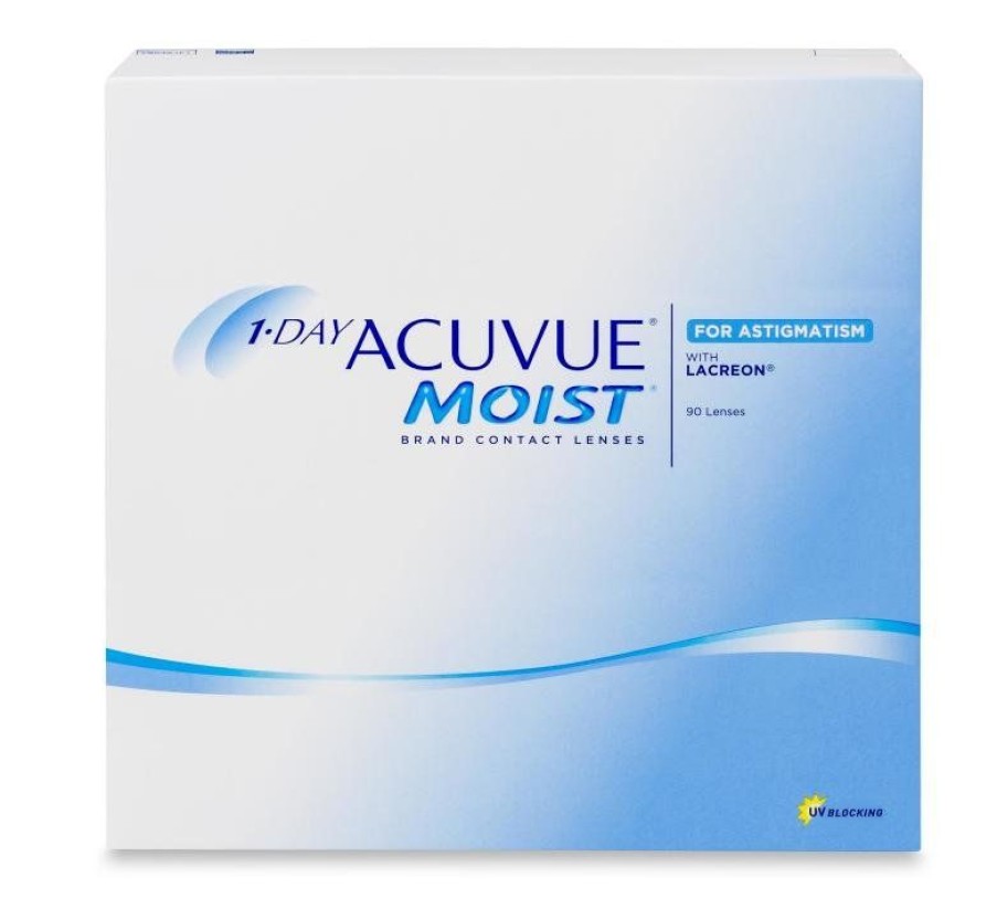 Kontaktlinser ACUVUE | 1-Day Acuvue Moist For Astigmatism 90 Pack