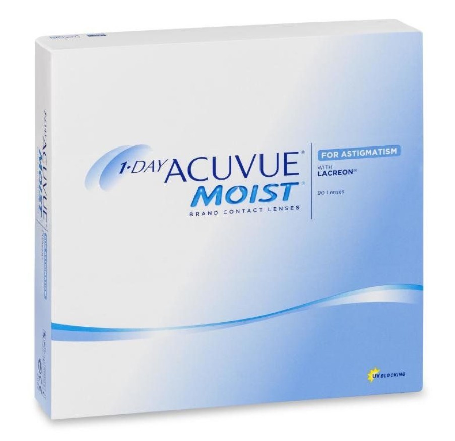 Kontaktlinser ACUVUE | 1-Day Acuvue Moist For Astigmatism 90 Pack