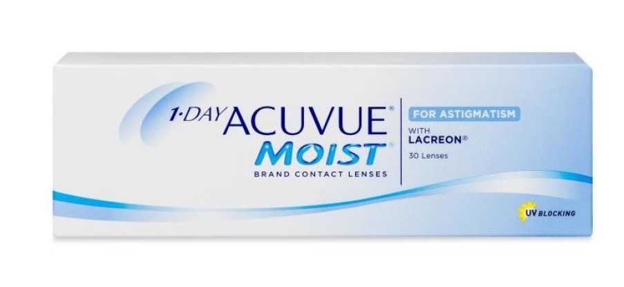 Kontaktlinser ACUVUE | 1-Day Acuvue Moist For Astigmatism 30 Pack