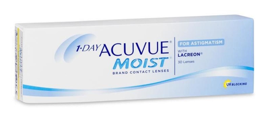 Kontaktlinser ACUVUE | 1-Day Acuvue Moist For Astigmatism 30 Pack